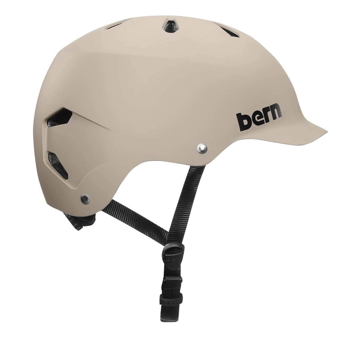 Bern Watts Helmet - Matte Sand 4 Bern Watts Helmet - Matte Sand - Image 2