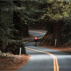 PEdALED Mirai All Weather Jacket - Brick Red -Cycling Accessories Shop all weather cycling jacket road hood brick red mirai pedaled