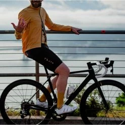 PEdALED Mirai All Weather Jacket - Honey -Cycling Accessories Shop all weather cycling jacket windproof honey mirai pedaled