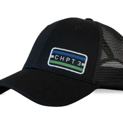 CHPT3 Stripe Cap - Black