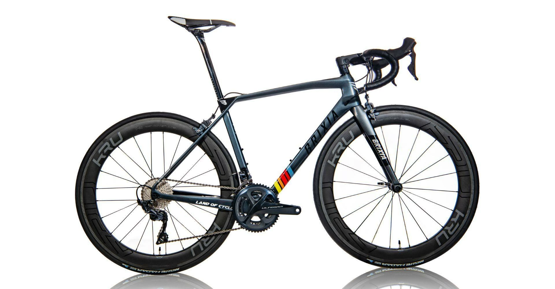 Brixia Cidneo Carbon Road Disc Frameset - Metallic Anthracite 3 Brixia Cidneo Carbon Road Disc Frameset - Metallic Anthracite