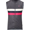 Chapeau! Club Stripe Gilet - Flint Grey -Cycling Accessories Shop c1601 01 4303