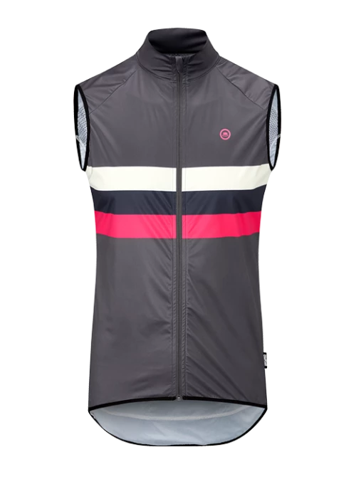 Chapeau! Club Stripe Gilet - Flint Grey 3 Chapeau! Club Stripe Gilet - Flint Grey