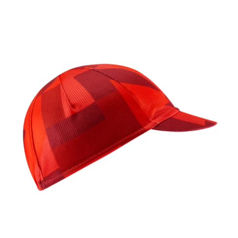 Chapeau! Club Pattern Lightweight Cap - Devon Red 4 Chapeau! Club Pattern Lightweight Cap - Devon Red - Image 2