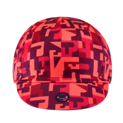 Chapeau! Club Pattern Lightweight Cap - Hot Coral
