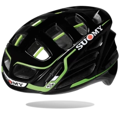 Suomy Gun Wind S-Line Helmet - Black/Green