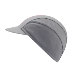 Chapeau! Lightweight Central Stripe Cap - Flint Grey -Cycling Accessories Shop chapeau lightweight cap central stripe flint grey side left copy