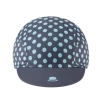 Chapeau! Lightweight Polka Dot Cap - Deep Ocean -Cycling Accessories Shop chapeau lightweight cap polka dot deep ocean front down copy 2