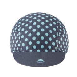Chapeau! Lightweight Polka Dot Cap - Deep Ocean