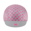 Chapeau! Lightweight Polka Dot Cap - Flint Grey -Cycling Accessories Shop chapeau lightweight cap polka dot flint grey front down copy
