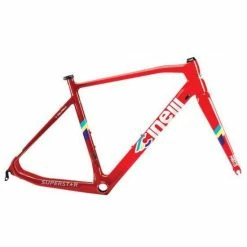 Cinelli Superstar Carbon Road Frameset - Red Hot