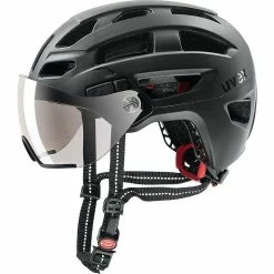 Uvex Finale Visor Helmet - Black Mat