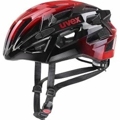 Uvex Race 7 Helmet - Black Red