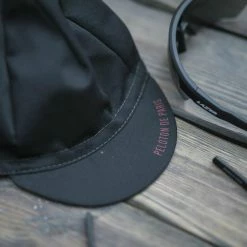 Peloton De Paris Black Flower Cycling Cap 11 Peloton De Paris Black Flower Cycling Cap -Cycling Accessories Shop cycling cap black flower 2