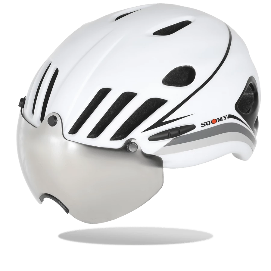 Suomy Vision Helmet - White/Black 3 Suomy Vision Helmet - White/Black