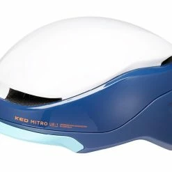 KED Mitro UE-1 MIPS Helmet - White/Blue