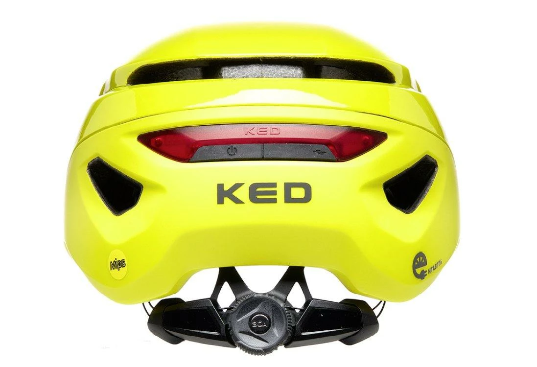 KED Mitro UE-1 MIPS Helmet - Neon Green 4 KED Mitro UE-1 MIPS Helmet - Neon Green - Image 2