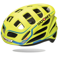 Suomy Gun Wind S-Line Helmet - Yellow/Blue Matt