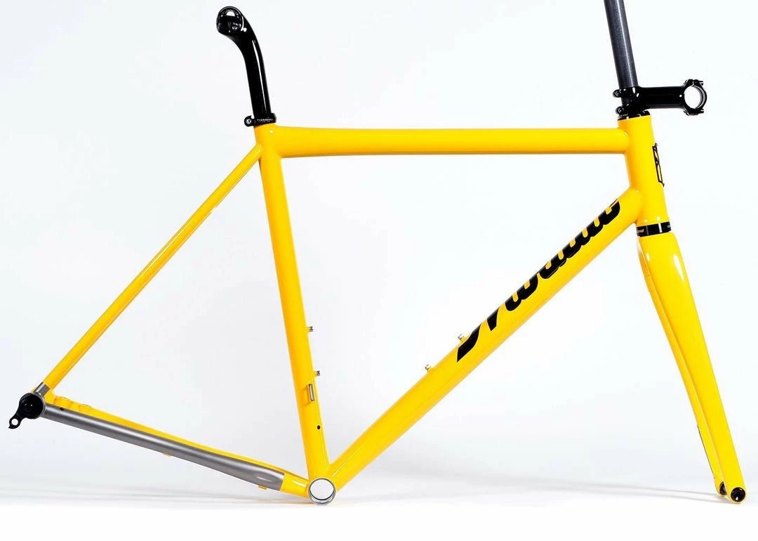 Mosaic GT-1 Titanium All Road Disc Frameset - Audi Yellow 3 Mosaic GT-1 Titanium All Road Disc Frameset - Audi Yellow