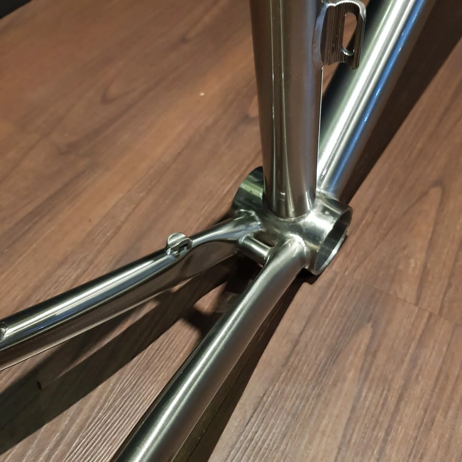 Ritte The Snob Stainless Steel Disc Frameset - Cream 8 Ritte The Snob Stainless Steel Disc Frameset - Cream - Image 6