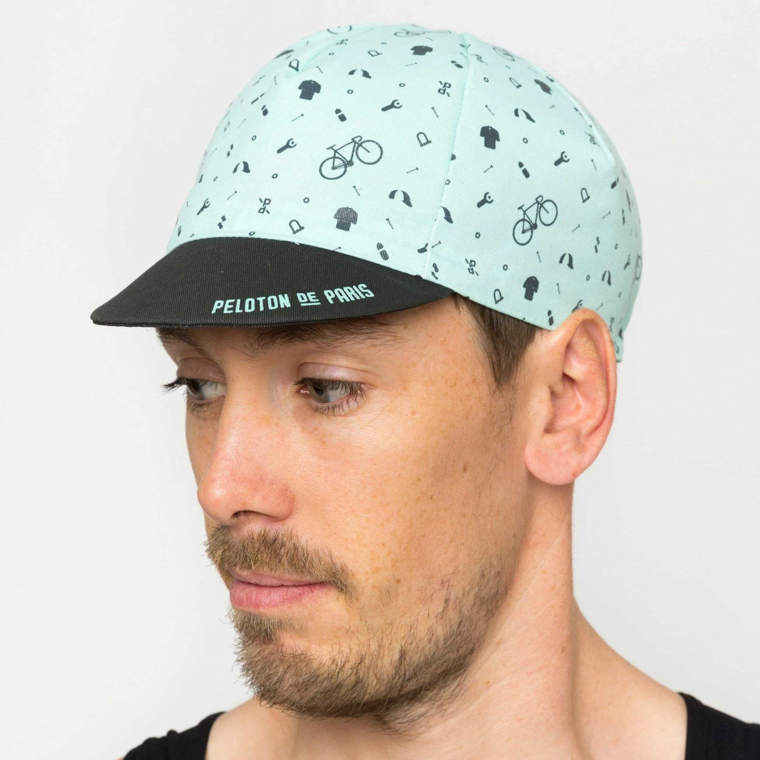 Peloton De Paris Signature Cycling Cap 4 Peloton De Paris Signature Cycling Cap - Image 2