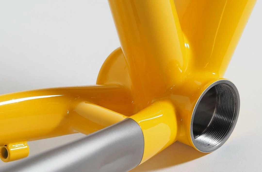 Mosaic GT-1 Titanium All Road Disc Frameset - Audi Yellow 9 Mosaic GT-1 Titanium All Road Disc Frameset - Audi Yellow - Image 7