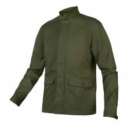 Brompton Endura London Waterproof Jacket - Olive Green