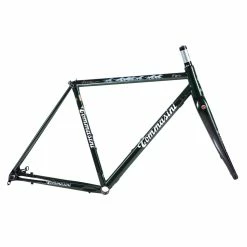 Tommasini Fire Disc Frameset - Bristish Racing Green With 7 Horses
