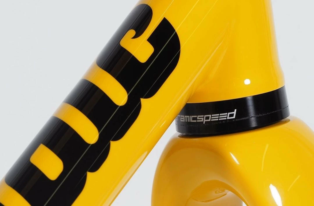 Mosaic GT-1 Titanium All Road Disc Frameset - Audi Yellow 6 Mosaic GT-1 Titanium All Road Disc Frameset - Audi Yellow - Image 4