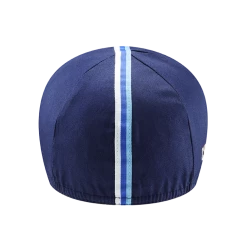 Chapeau! 3 Stripe Cotton Cap - Deep Ocean -Cycling Accessories Shop image 9a474149 7eeb 449d b1dc a6a3b7c135fa