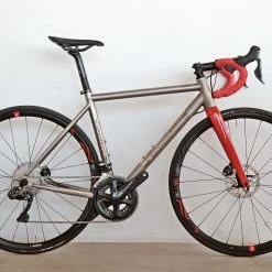 Tommasini Mach Titanium Road Disc Bike With Shimano Ultegra Di2
