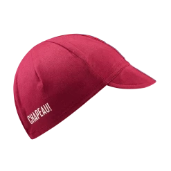 Chapeau! 3 Stripe Cotton Cap - Devon Red -Cycling Accessories Shop image b0749bd5 4eea 4f85 90c1 6bddb0e12f68