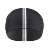 Chapeau! 3 Stripe Cotton Cap - Black -Cycling Accessories Shop image b2a6cbcc 18ea 4854 8d8c acb73d320b19
