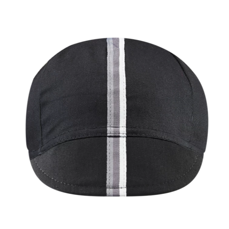 Chapeau! 3 Stripe Cotton Cap - Black 3 Chapeau! 3 Stripe Cotton Cap - Black