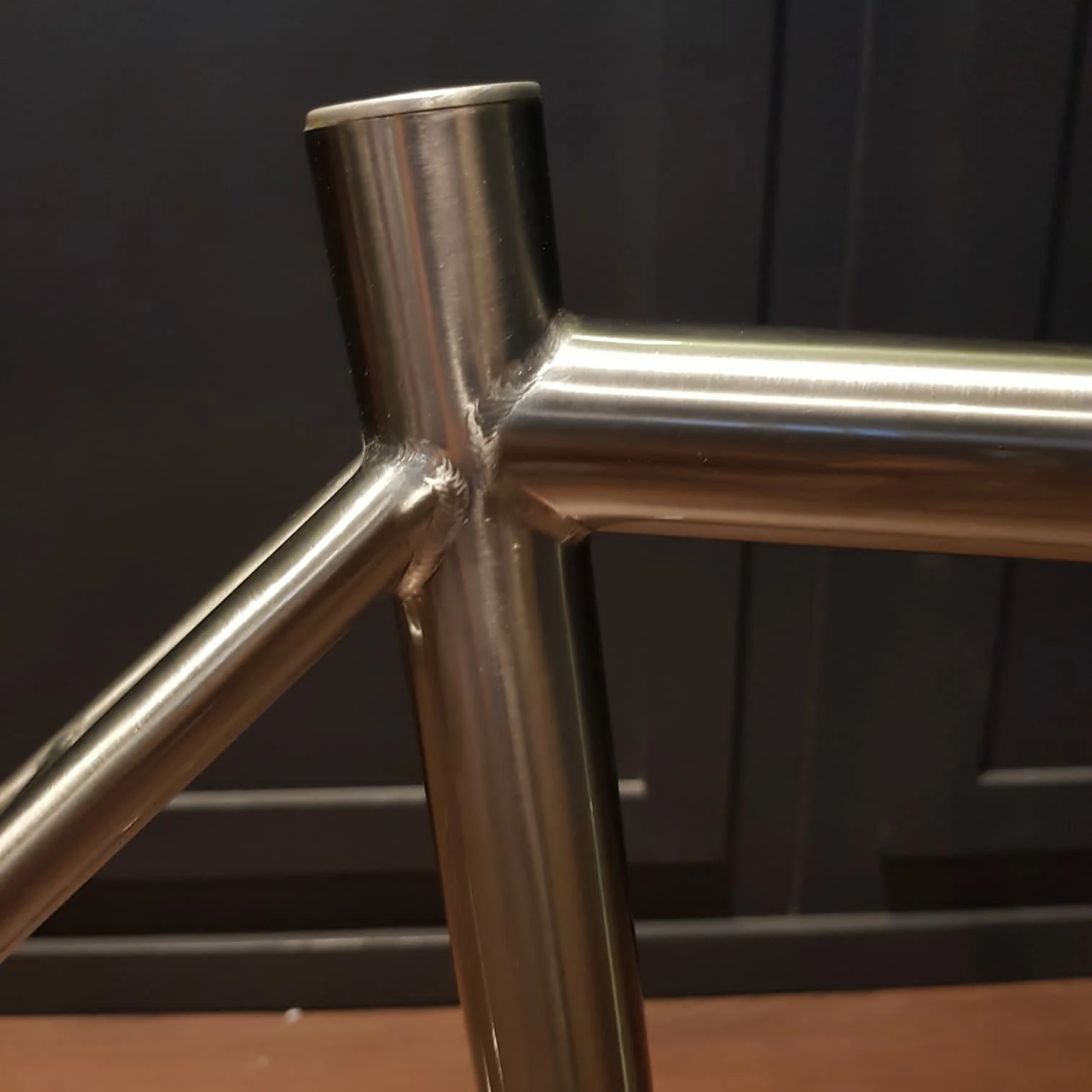 Ritte The Snob Stainless Steel Disc Frameset - Cream 6 Ritte The Snob Stainless Steel Disc Frameset - Cream - Image 4