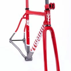 Mosaic GT-1 Titanium All Road Disc Frameset - Two Tone Red