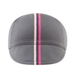 Chapeau! 3 Stripe Cotton Cap - Flint Grey