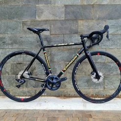 Tommasini Fire Road Disc Bike With Shimano Ultegra - Black/Italian Flag