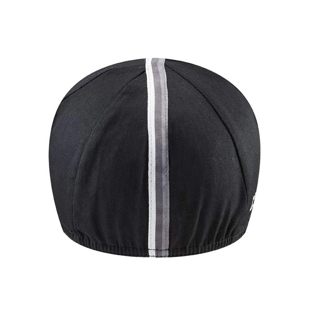 Chapeau! 3 Stripe Cotton Cap - Black 5 Chapeau! 3 Stripe Cotton Cap - Black - Image 3