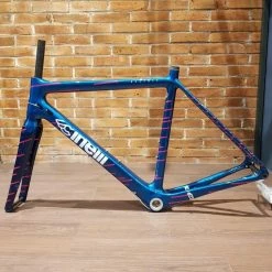 Cinelli Veltrix Road Disc Frameset - Baby Blue