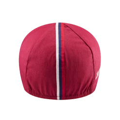 Chapeau! 3 Stripe Cotton Cap - Devon Red -Cycling Accessories Shop image f8d12d9b 2aa7 4ae5 847e 7e4761f83baa