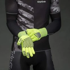GripGrab Primavera Hi-Vis Glove - Fluo Yellow