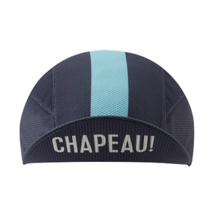 Chapeau! Lightweight Central Stripe Cap - Deep Ocean 4 Chapeau! Lightweight Central Stripe Cap - Deep Ocean - Image 2