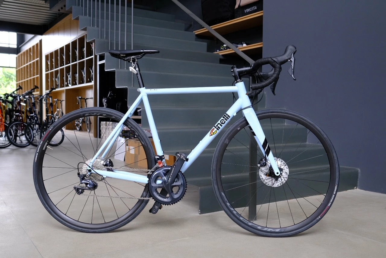Cinelli Nemo Tig Road Disc Bike Shimano Ultegra - Blue Sky 3 Cinelli Nemo Tig Road Disc Bike Shimano Ultegra - Blue Sky