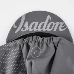 Isadore Utility Cap - Dark Grey -Cycling Accessories Shop isadore.com 216 light membrane cycling cap 2 11575 w1500 h1000 crop flags1 v2