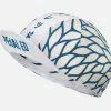 PEdALED Japanese Bandana Cap - Blue Petal -Cycling Accessories Shop japanese bandana cycling cap blue petal front pedaled 1