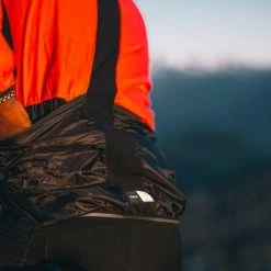 PEdALED Tokaido Alpha Jacket - Coral Red -Cycling Accessories Shop men alpha cycling jacket coral red tokaido pedaled detail back