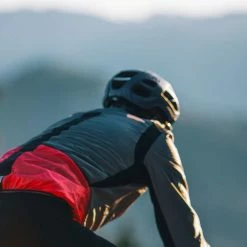 PEdALED Tokaido Alpha Jacket - Grey -Cycling Accessories Shop men alpha cycling jacket grey tokaido pedaled detail back