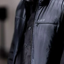 Pedaled Tsuin Reversible Vest - Black -Cycling Accessories Shop men reversible cycling vest black tsuin pedaled detail