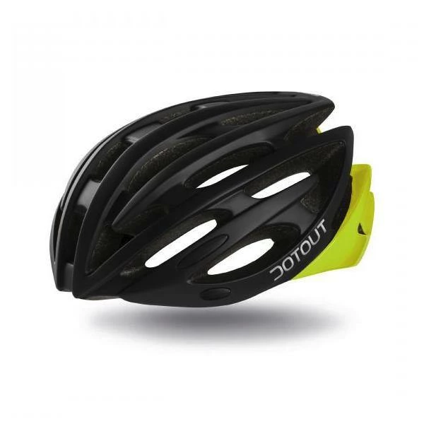 Dotout Shoy Helmet - Matt Black/Shiny Yellow 3 Dotout Shoy Helmet - Matt Black/Shiny Yellow